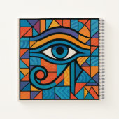 角螺旋の目 | エジプト神秘主義の芸術 ノートブック (裏面)