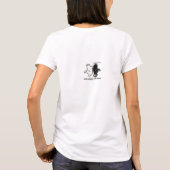 角質の女の子 Tシャツ (裏面)