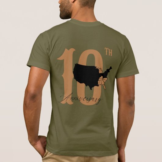 角(州付) Tシャツ (裏面)