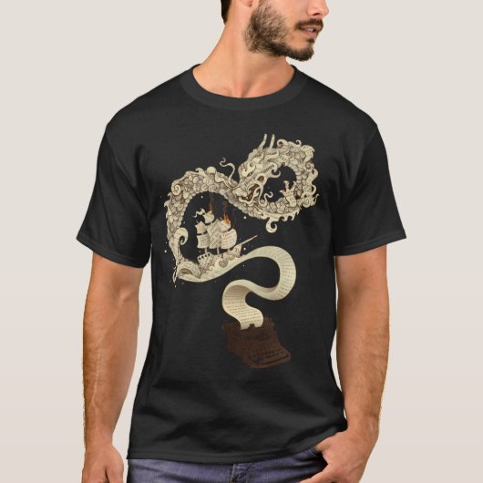 解き放たれた想像力 Tシャツ (正面)