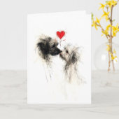 解き放たれた愛 カード (黄色い花)