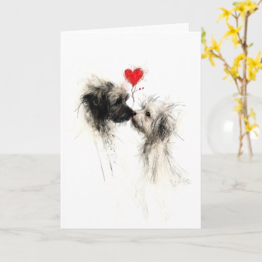 解き放たれた愛 カード (黄色い花)