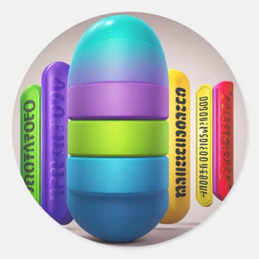 「解き放たれた芸術性:魅惑のカプセルコレクション ラウンドシール (正面)