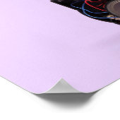 解体されたポータブルステレオ ポスター (角)