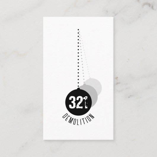 解体エキスパートビジネスカードv2 名刺 (正面)