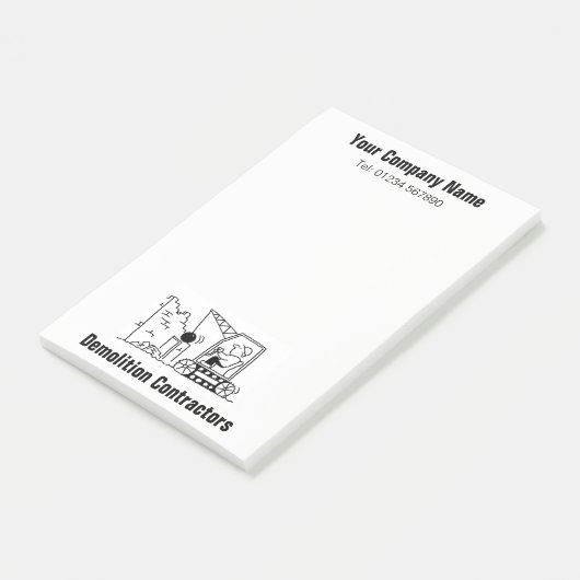 解体サービスの漫画のメモ ポストイット (アングル)