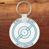 解体ダービー – ブルーステーション キーホルダー (正面)