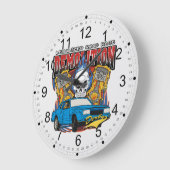 解体ダービー ラージ壁時計 (傾斜)