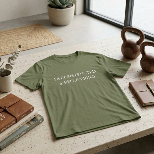 解体 & 回復オーバーサイズのジムシャツ Tシャツ