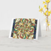 解凍カード カード (黄色い花)