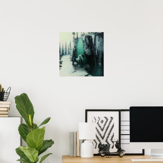 解凍 ポスター (ホームオフィス)