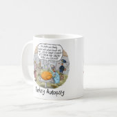 解剖おもしろい感謝状およびギフト コーヒーマグカップ (正面左)