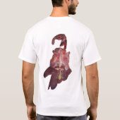 解剖のつながりは摘み取ります Tシャツ (裏面)