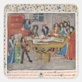 解剖レッスン医学部 スクエアシール (正面)