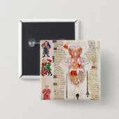 解剖図表 缶バッジ (正面&裏面)