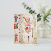 解剖図 ポストカード (スタンド正面)