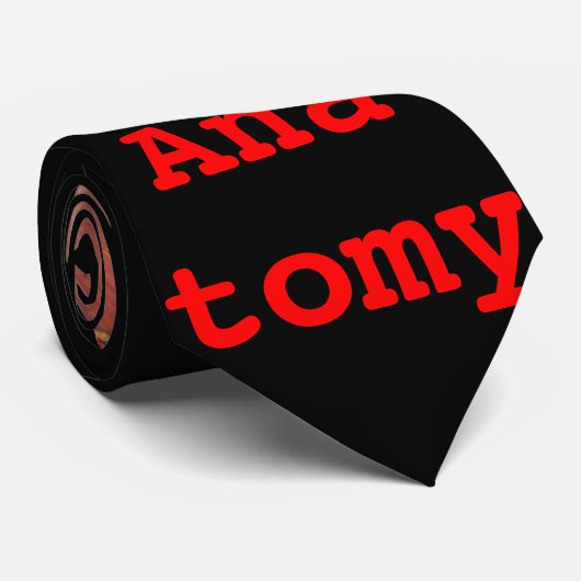 解剖学のタイの目のハートの解剖学 ネクタイ (ロール)