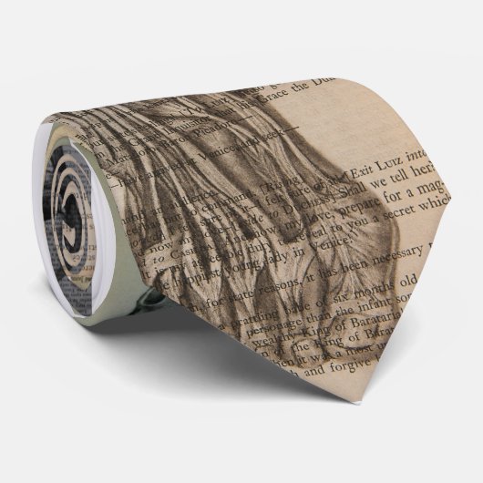 解剖学のタイ ネクタイ (ロール)