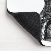 解剖学のバスト マウスパッド (コーナー)