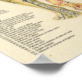 解剖学のポスター動脈の静脈神経リンパヴィンテージ ポスター (角)