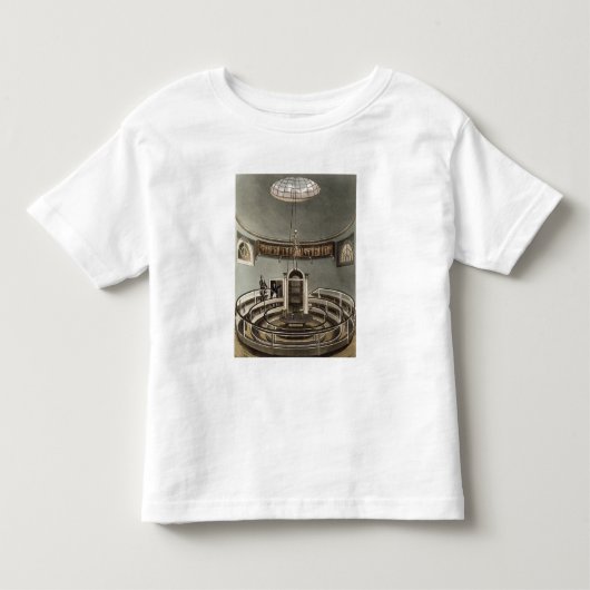 解剖学の劇場、ケンブリッジのインテリア、のために トドラーTシャツ (正面)
