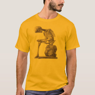 解剖学の骨組 Tシャツ