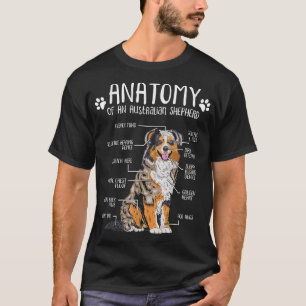解剖学オおもしろいーストラリア羊飼い犬の恋人オーストラリア Tシャツ