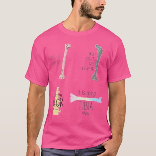 解剖学ダジャレパック Tシャツ (正面)