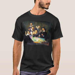 解剖学レッスンモダン絵画クリエイティブのメンズ Tシャツ