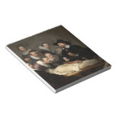 解剖学レッスンDr. Nicolaes Tulp Rembrandt ノートパッド (アングル)