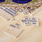 解剖学十二星座人 ジグソーパズル (側面)