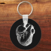 解剖学的に正しいハート キーホルダー (正面)