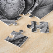 解剖学的イラストレーション海シュルレアリズム ジグソーパズル (側面)