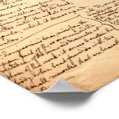 解剖学的スケッチ ポスター (角)