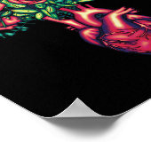 解剖学的ハートとバラ、ハート戦士 ポスター (角)