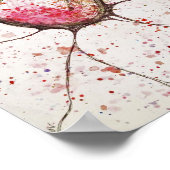 解剖学的ハートイラストレーション- 8.5x11ポスター ポスター (角)