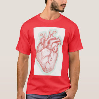 解剖学的ハート1 Tシャツ