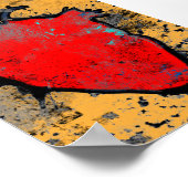 解剖学的ハート ポスター (角)