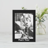 解剖学的人体スケルトン 招待状 (スタンド正面)