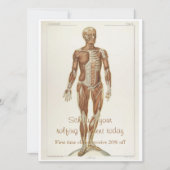 解剖学的前壁 招待状 (正面)