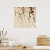 解剖学的勉強 ポスター (キッチン)