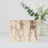 解剖学的勉強 ポストカード (スタンド正面)