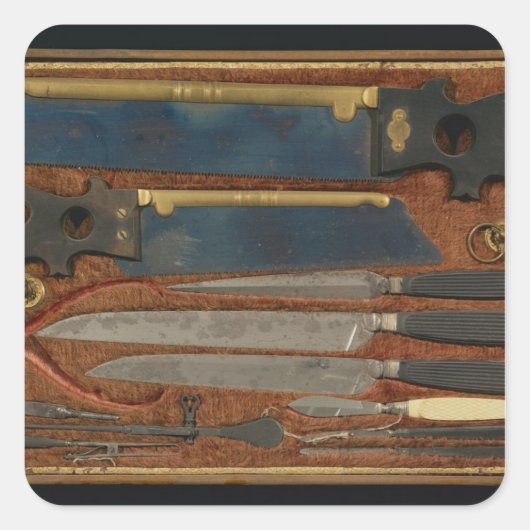 解剖学的楽器 スクエアシール (正面)