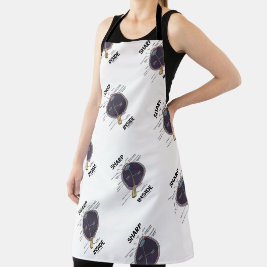 解剖学的眼球ユーモアの中の鋭い目(I) エプロン (インサイチュ)
