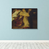 解剖学的部分 キャンバスプリント (インサイチュ (ウッドフロア))