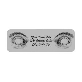 解剖学的風変わり目差出人住所 ラベル