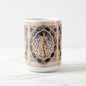 解剖学的〔占星術の〕十二宮図マン モーフィングマグカップ (中央)