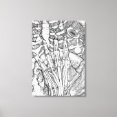 解剖学 キャンバスプリント (正面)