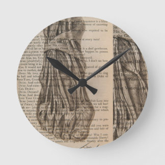 解剖足 ラウンド壁時計