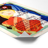 解放されたアルザスフランスの- ポスター (角)